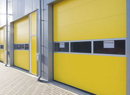 Commercial overhead door in Corona Connecticut